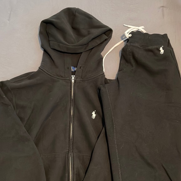 Polo by Ralph Lauren | Other | Polo Sweatsuit Womens Black Size M | Poshmark